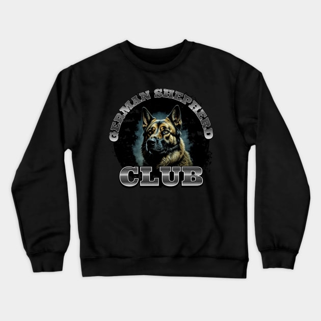 German Shepherd Club Crewneck Sweatshirt by MEWRCH